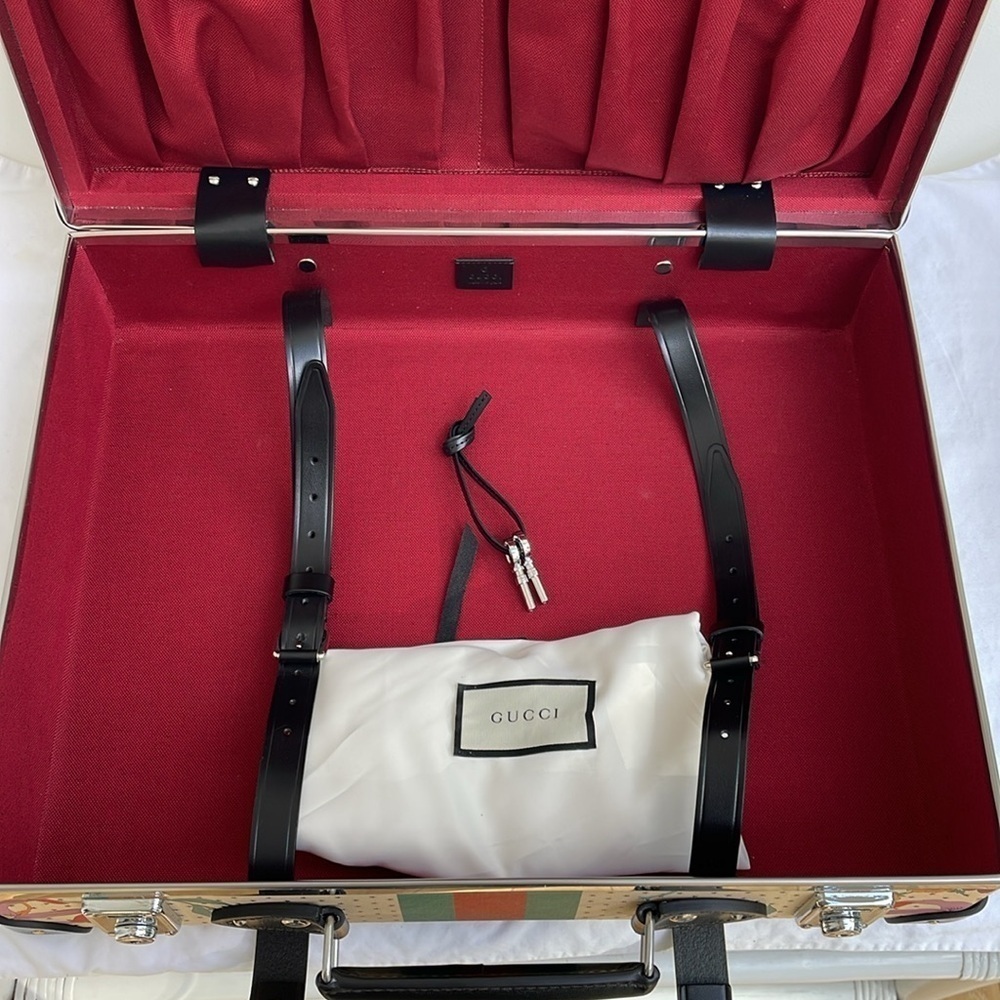 GUCCI Globe Trotter suitcase briefcase NEW - Picture 9 of 14